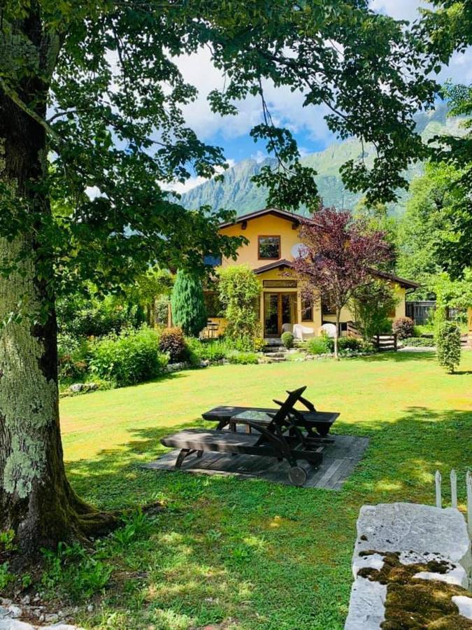 Pocitniska Hisa Lazar Otel Kobarid Dış mekan fotoğraf