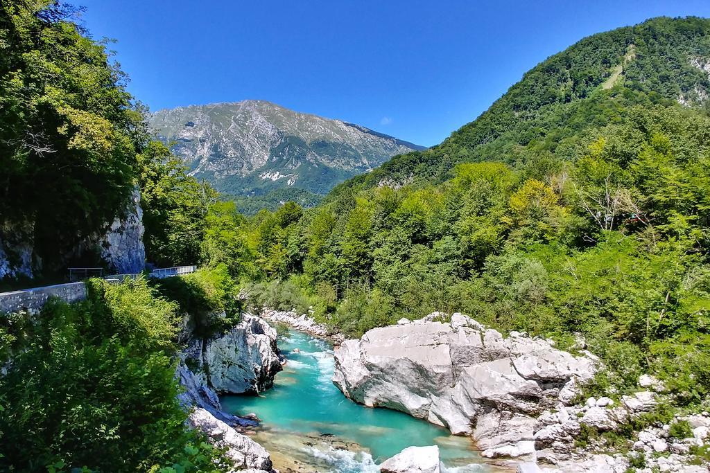 Pocitniska Hisa Lazar Otel Kobarid Dış mekan fotoğraf